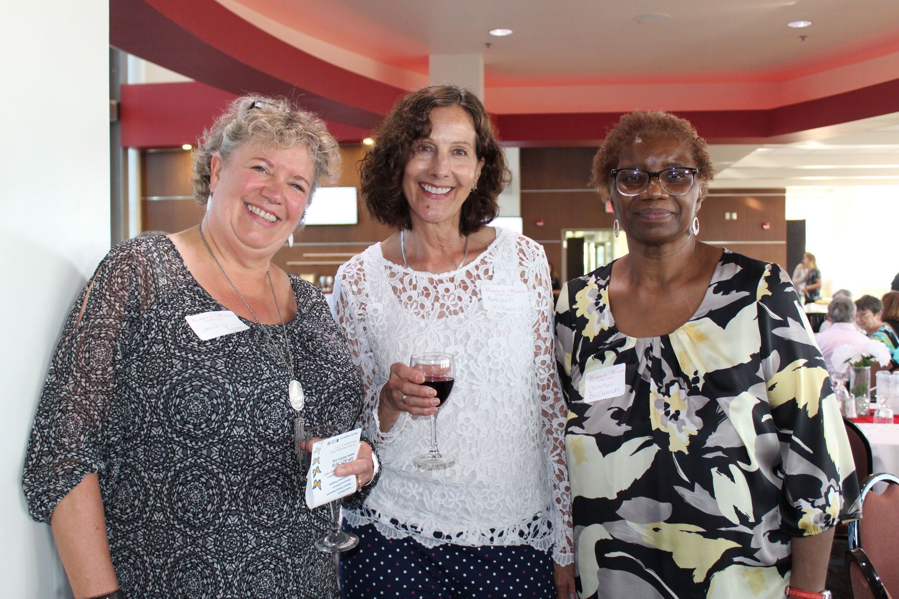 Sally Pyne, Kathleen McKinney and Carolyn Buchanon